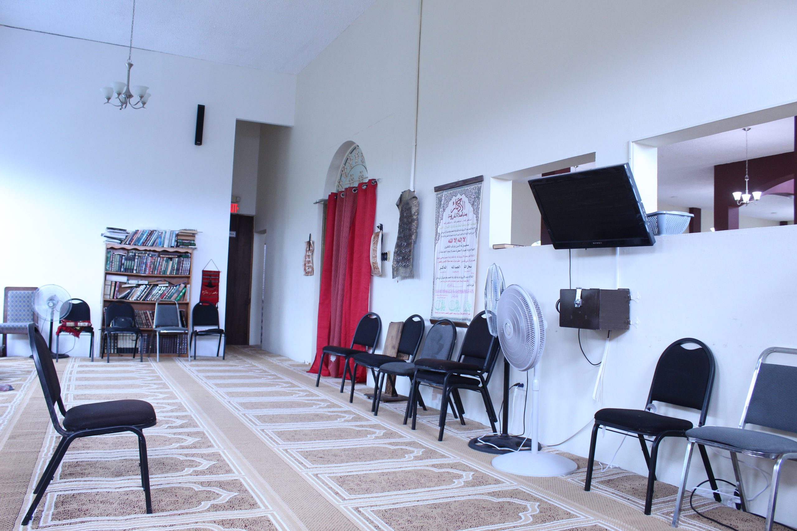 Área de oración de mujeres. Fotografía tomada por Edelmarie T. Salamanca Cortés
